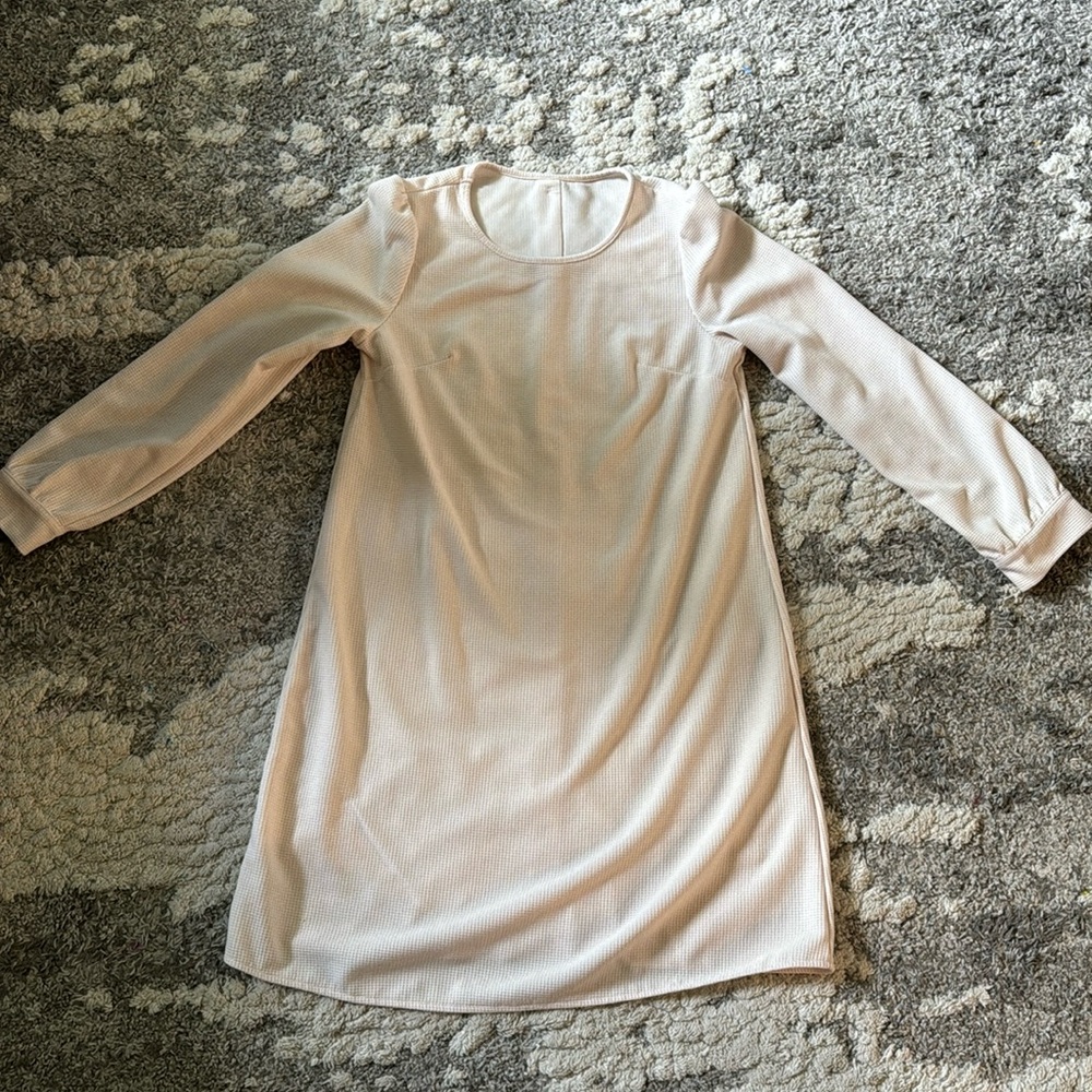 Cream Dress